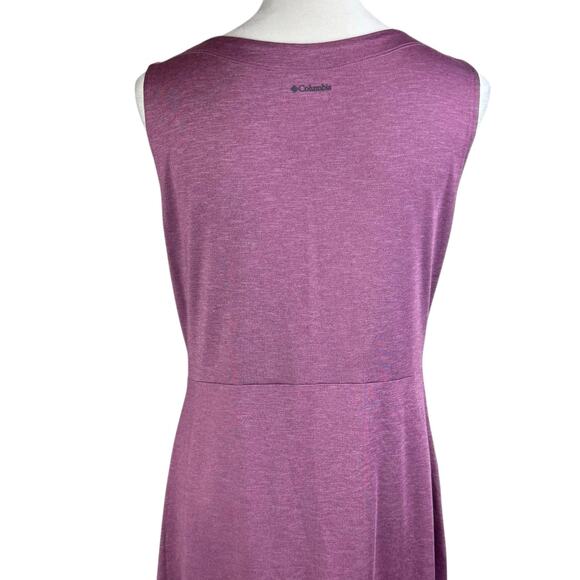 Columbia Place to Place Mauve Omni Shade 30 UPF Sun Protection Tank Dress - Picture 11 of 13